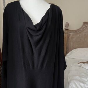 Michael Kors Black Garment with Gold Zipper